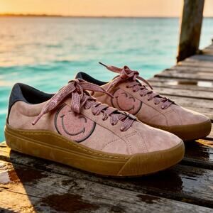 Dr. Scholl's SmileyWorld Time Off Platform Sneakers Limited Edition Women's 9.5